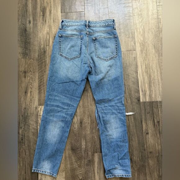 WOMENS DISTRESSED RETROPLITAN JEANS SIZE 26 - Picture 2 of 4
